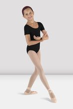 Load image into Gallery viewer, Bloch - Girls Short Sleeve Round Neck Leotard - CL5402