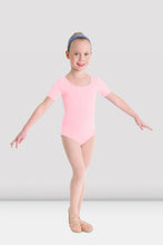 Load image into Gallery viewer, Bloch - Girls Short Sleeve Round Neck Leotard - CL5402