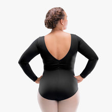 Load image into Gallery viewer, So Danca - Adult Long Sleeve Leotard with Pinched Front and Back - Gal